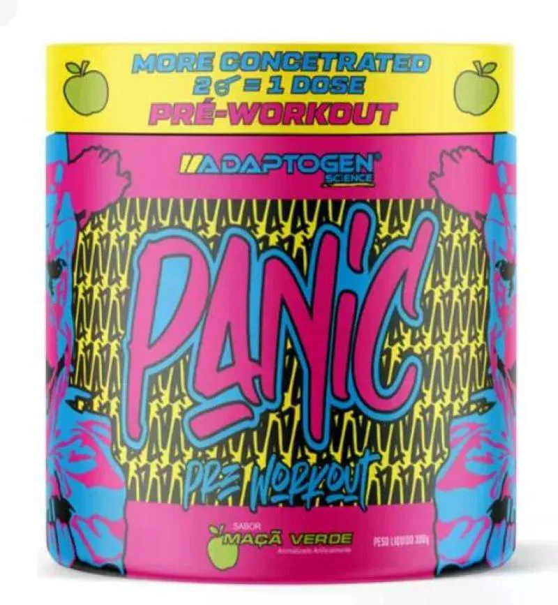 PANIC PRE WORKOUT ADAPTOGEN MACA VERDE 300G