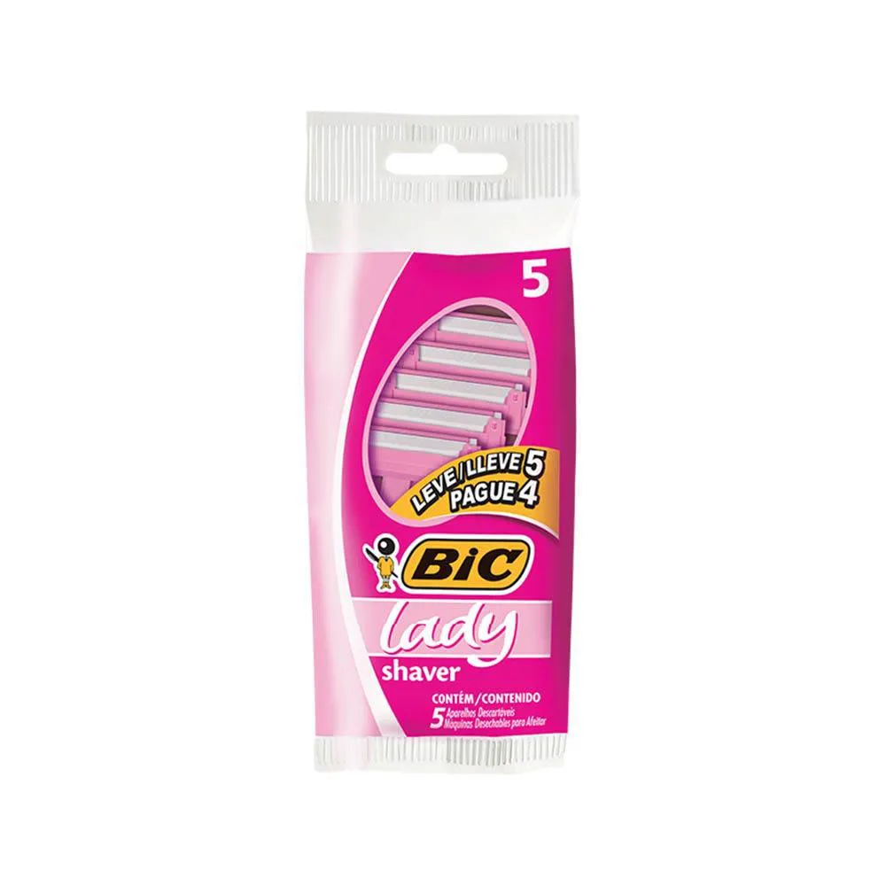 APARELHO DE DEPILAR BIC LADY SHAVER LV5PG4