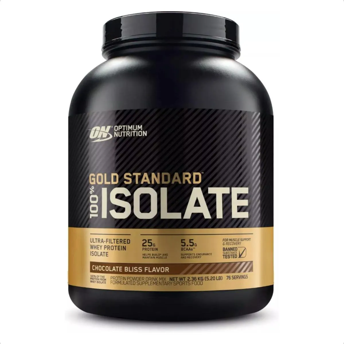 ISOLATE WHEY GOLD 1,32KG 2,9LBS OPTIMUM Chocolate