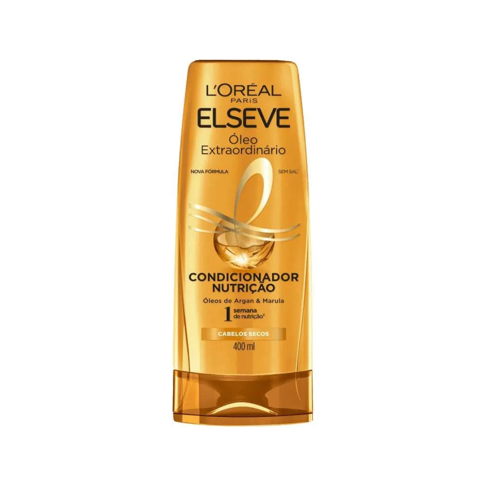 CONDICIONADOR ELSEVE ÓLEO EXTRA NUTRIçãO 400ML