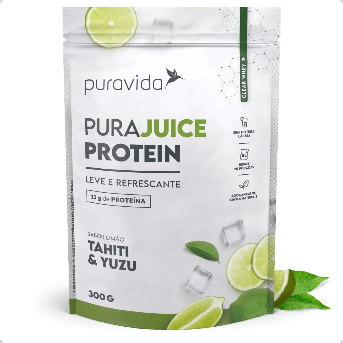 PURA JUICE PROTEIN 300G PURA VIDA Limão