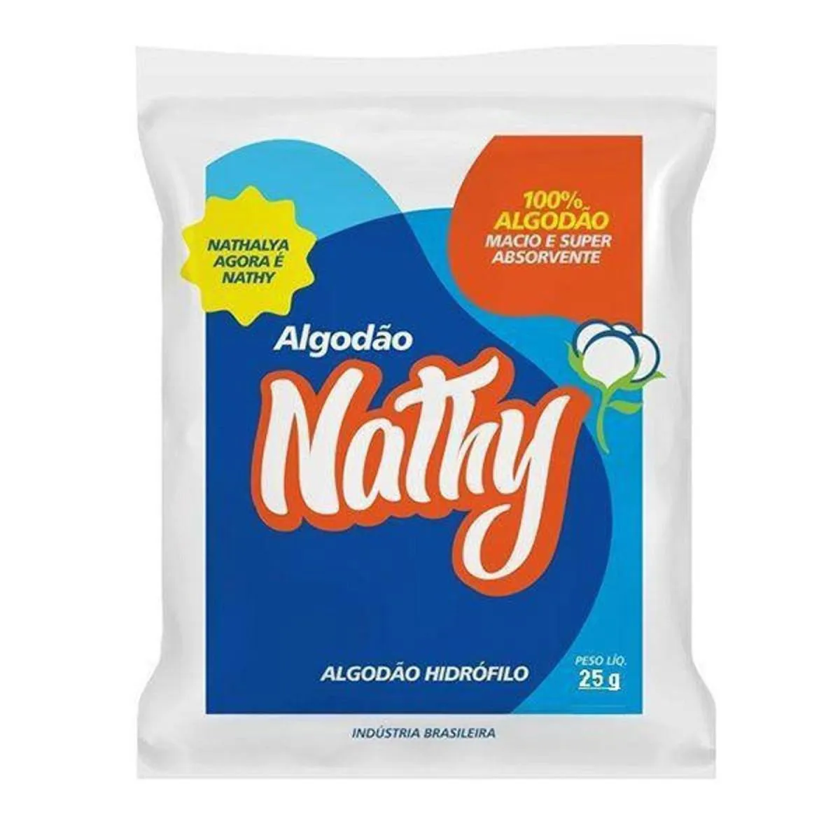 ALGODãO HIDROFILO NATHALYA 25G