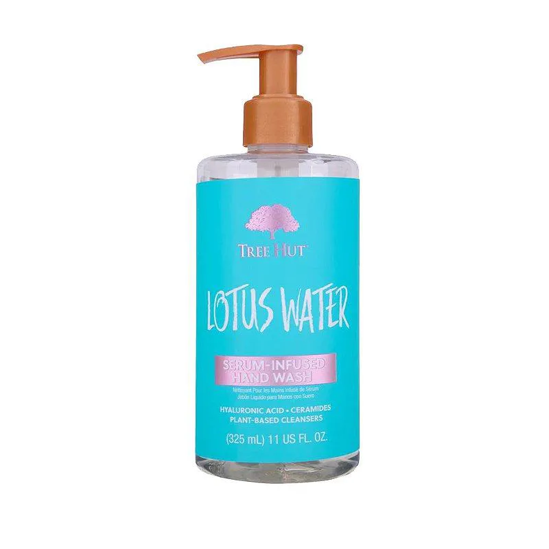 TREE HUT LOTUS WATER SERUM-INFUSED HAND WASH - SABONETE MãOS 325ML