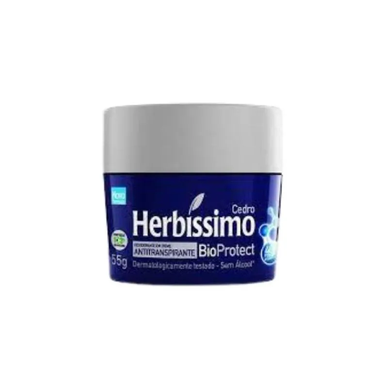DESODORANTE CREME HERBISSIMO BIOPROTECT 55G CEDRO