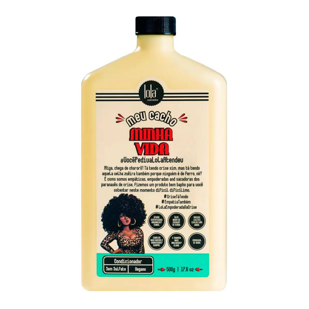 CONDICIONADOR LOLA MEU CACHO MINHA VIDA 500G