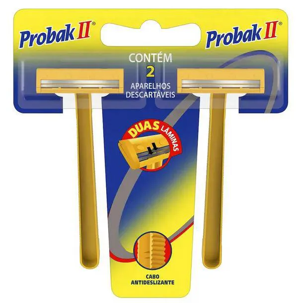 Aparelho De Barbear Probak Ii C/2Un