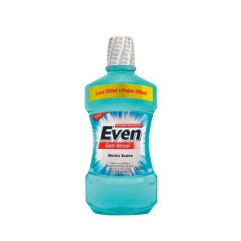 ANTI-SéPTICO BUCAL EVEN 350ML MENTA SEM ALCOOL