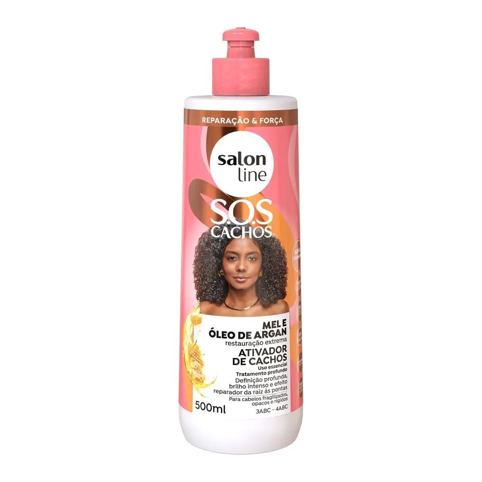 ATIVADOR SALON LINE SOS MEL 500ML