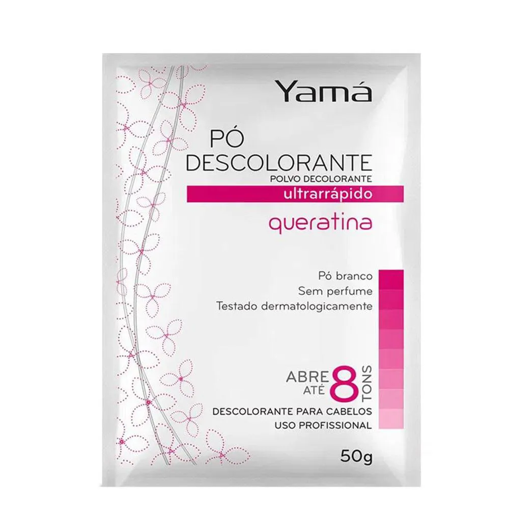 DESCOLORANTE Pó YAMá SACH 50G QUERATINA