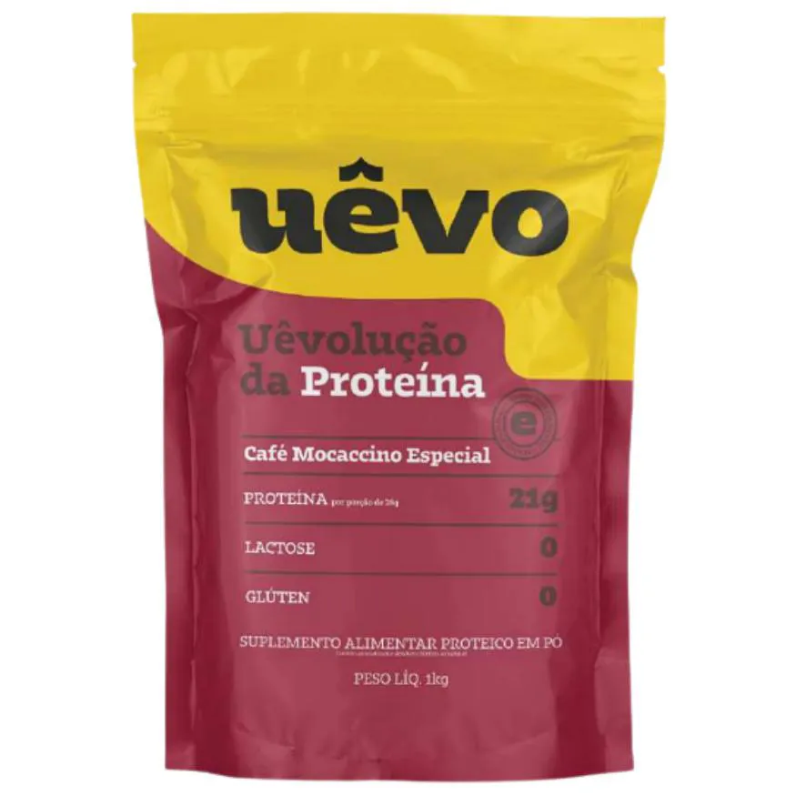 UEVOLUÇÃO DA PROTEINA - ALBUMINA UEVO 1KG CAFE MOCACCINO