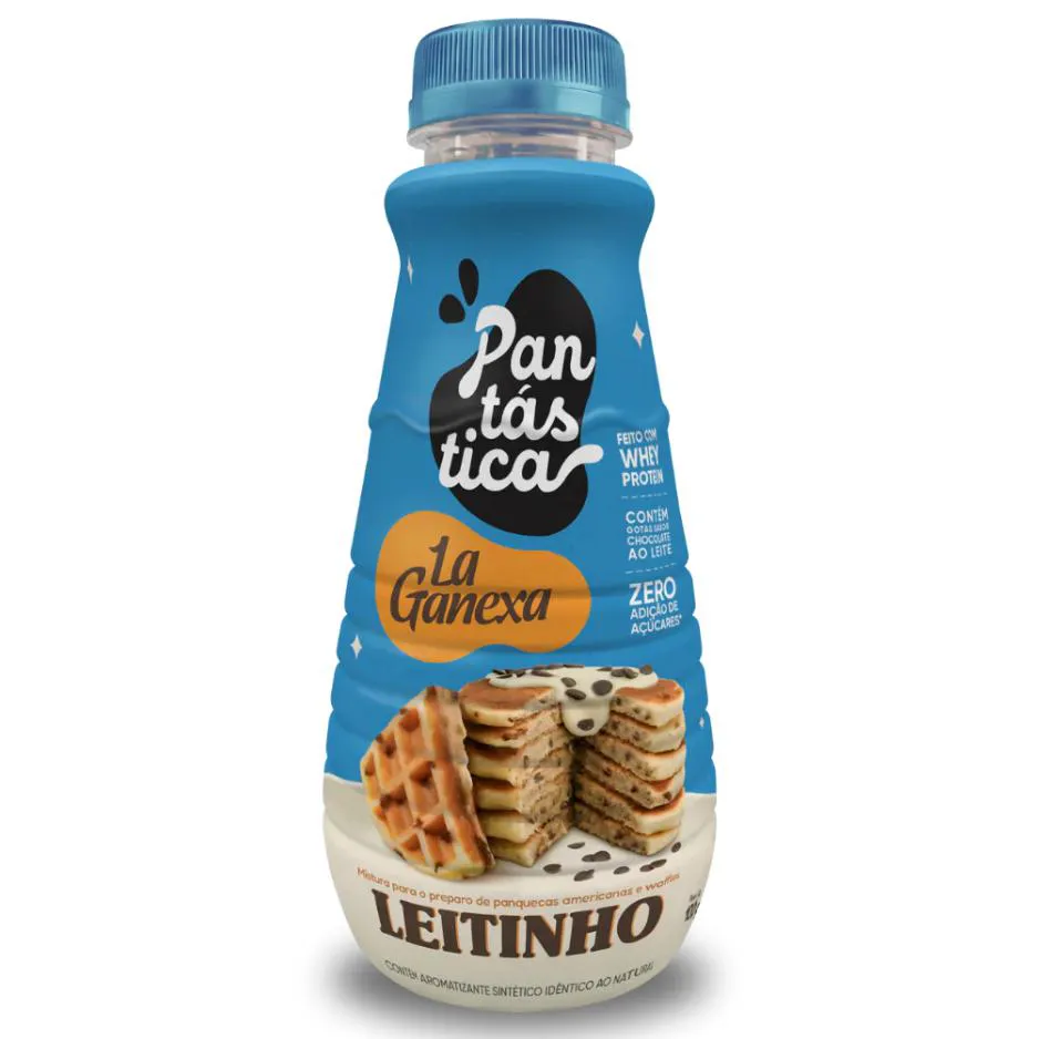PANTASTICA - PANQUECA PROTEICA SABOR LEITINHO - LA GANEXA 100G