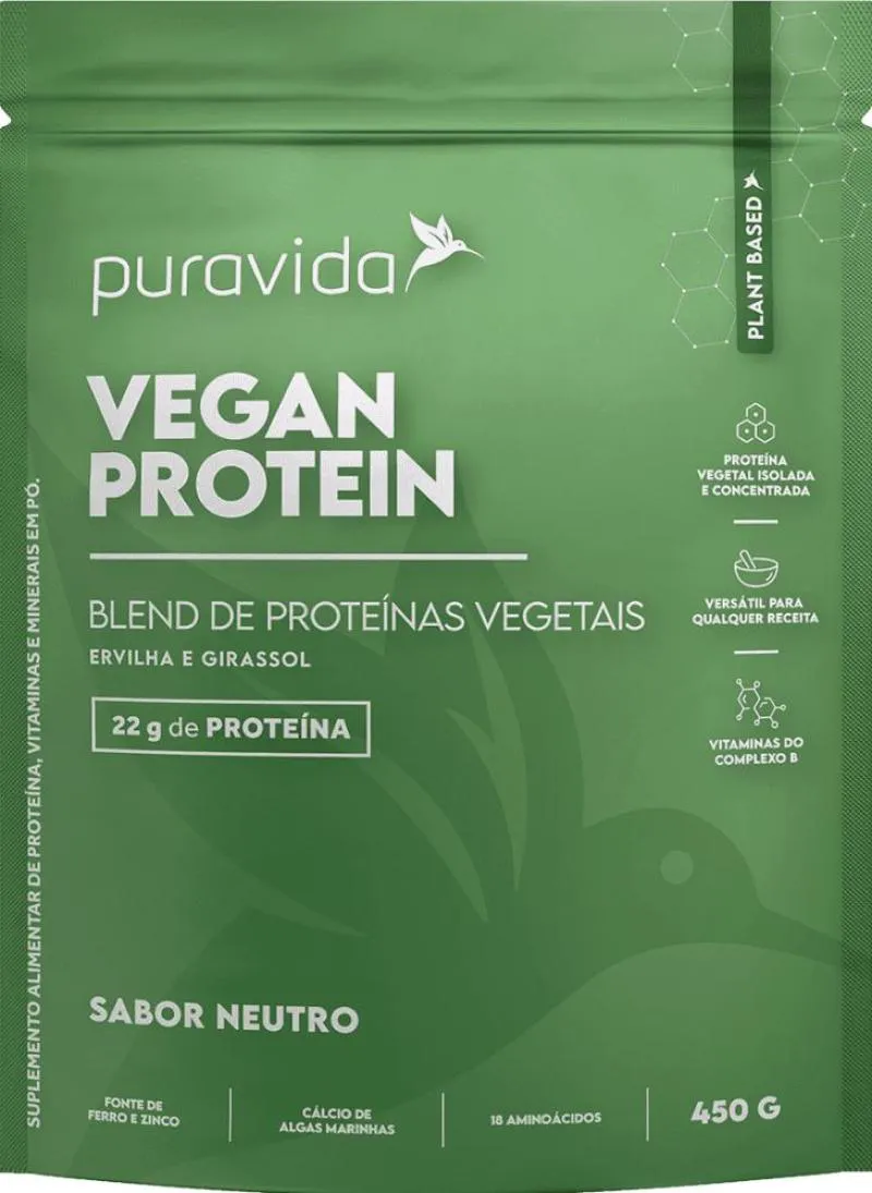VEGAN PROTEIN NEUTRO PURA VIDA 450G