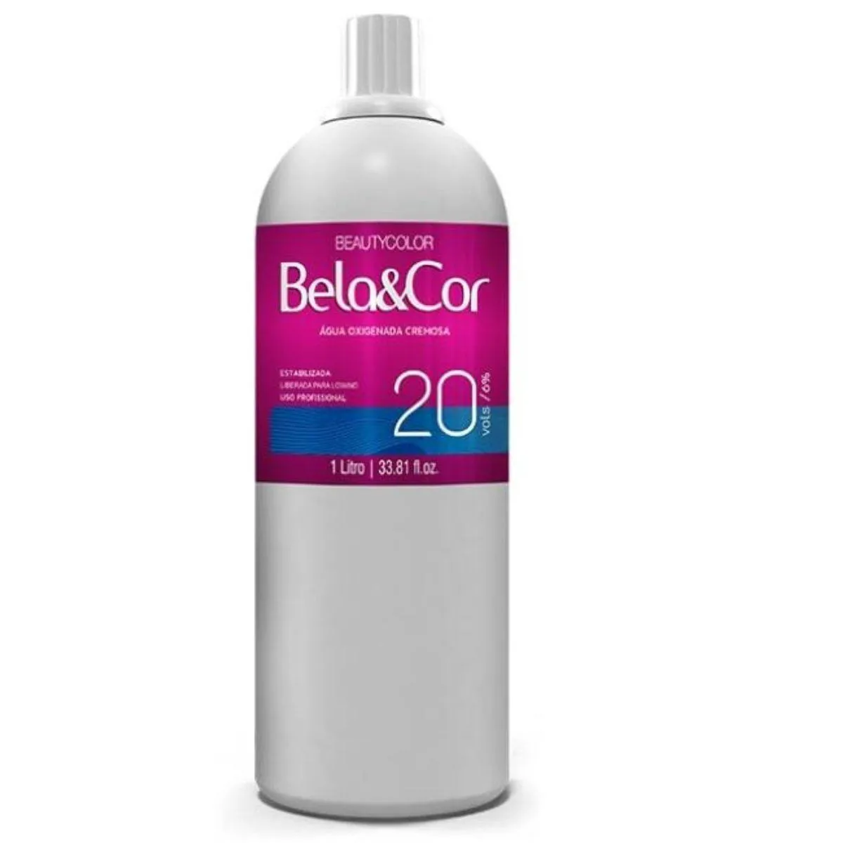 ÁGUA OXIGENADA BELA&COR 20 VOLUMES 1L