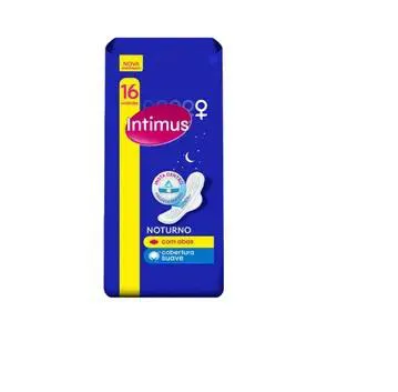 Absorvente Intimus Com Abas Noturno Suave Lv+ Pg- C/16Un
