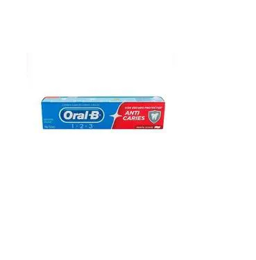 Creme Dental Oral B 1 2 3 Anti Caries 70g