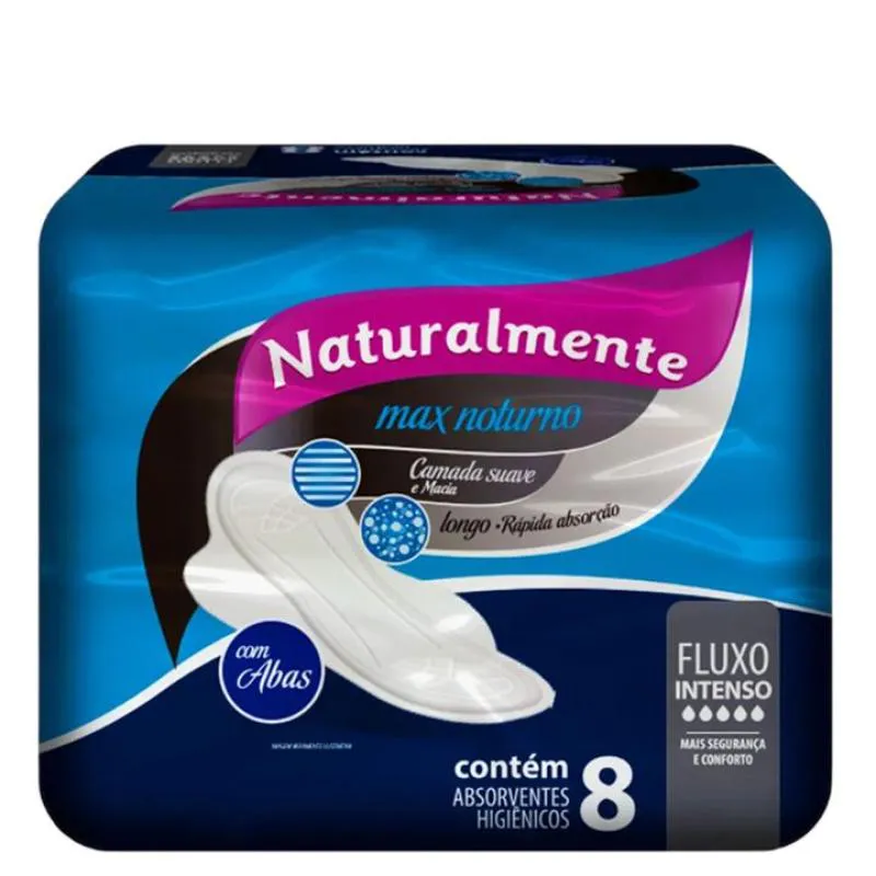 ABSORVENTE NAT MAX NOTURNO S/ABAS