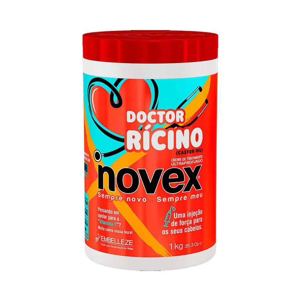 CREME DE TRATAMENTO NOVEX DOCTOR RICINO 1KG