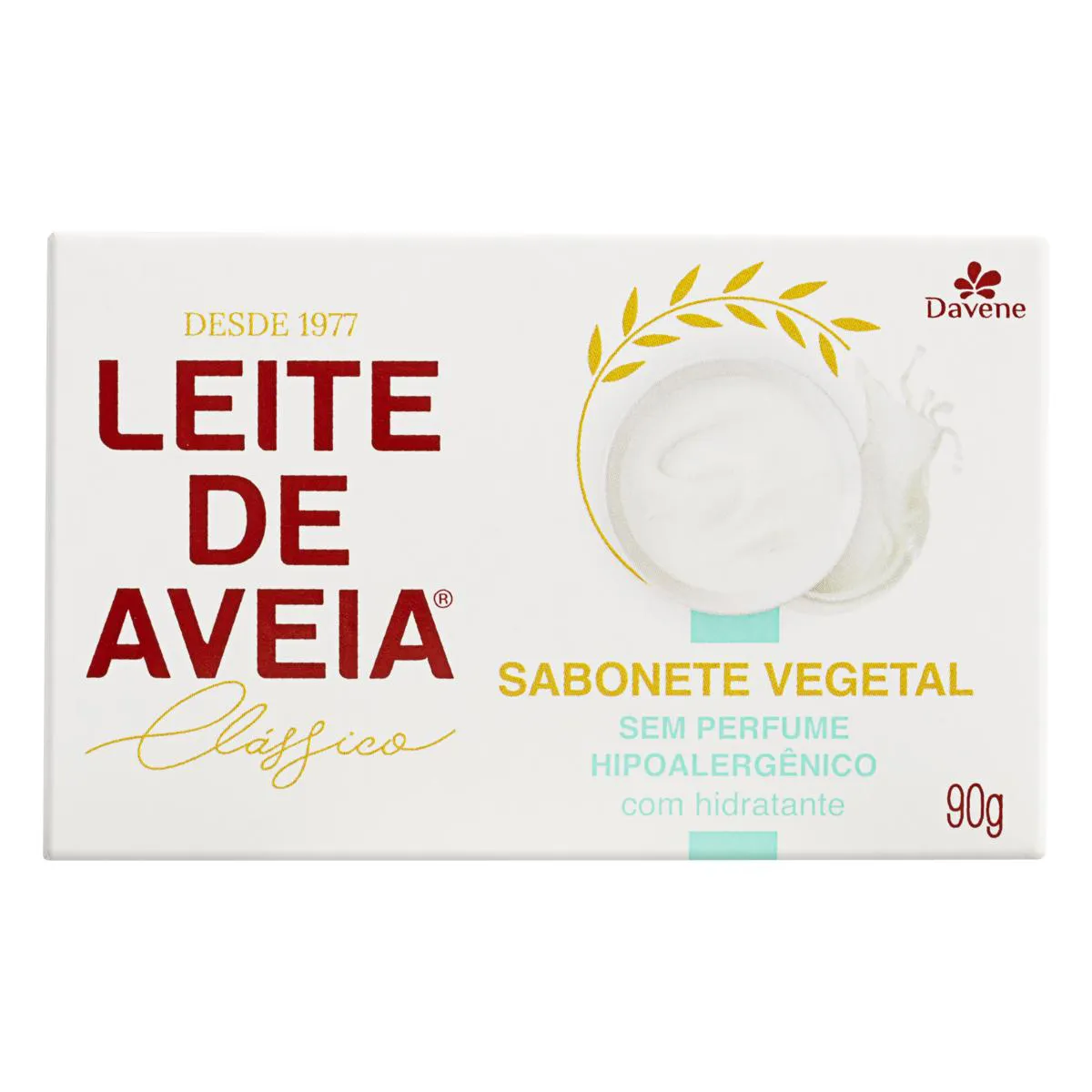 DAVENE SABONETE LEITE DE AVEIA HIPOALERGE 90G