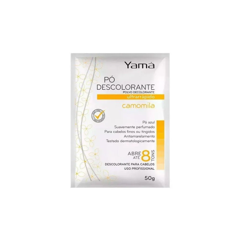 DESCOLORANTE Pó YAMá SACH 50G CAMOMILA