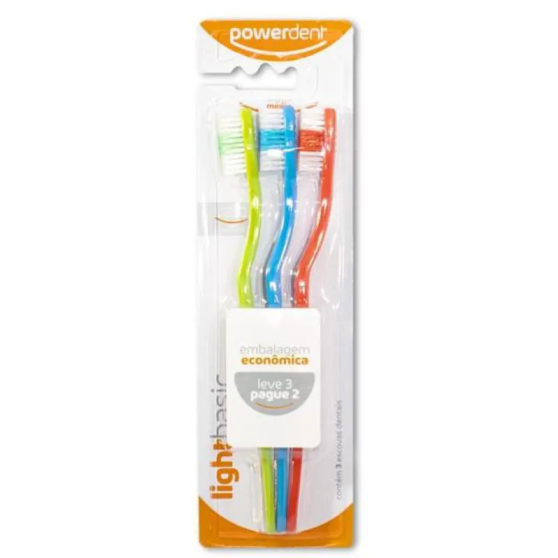 ESCOVA POWERDENT LIGHT MAIS BASIC