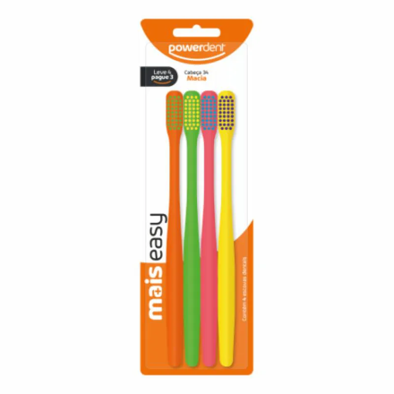 ESCOVA POWERDENT MAIS EASY 4UN