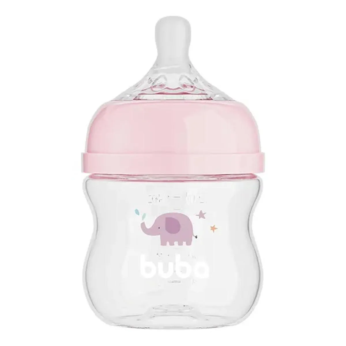 BUBA MAMADEIRA EASY FLOW ELEFANTE ROSA 120ML +0M