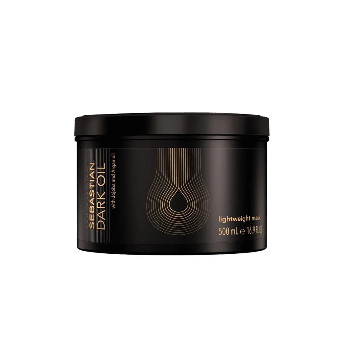 MáSCARA CAPILAR DARK OIL 500ML - SEBASTIAN PROFESSIONAL