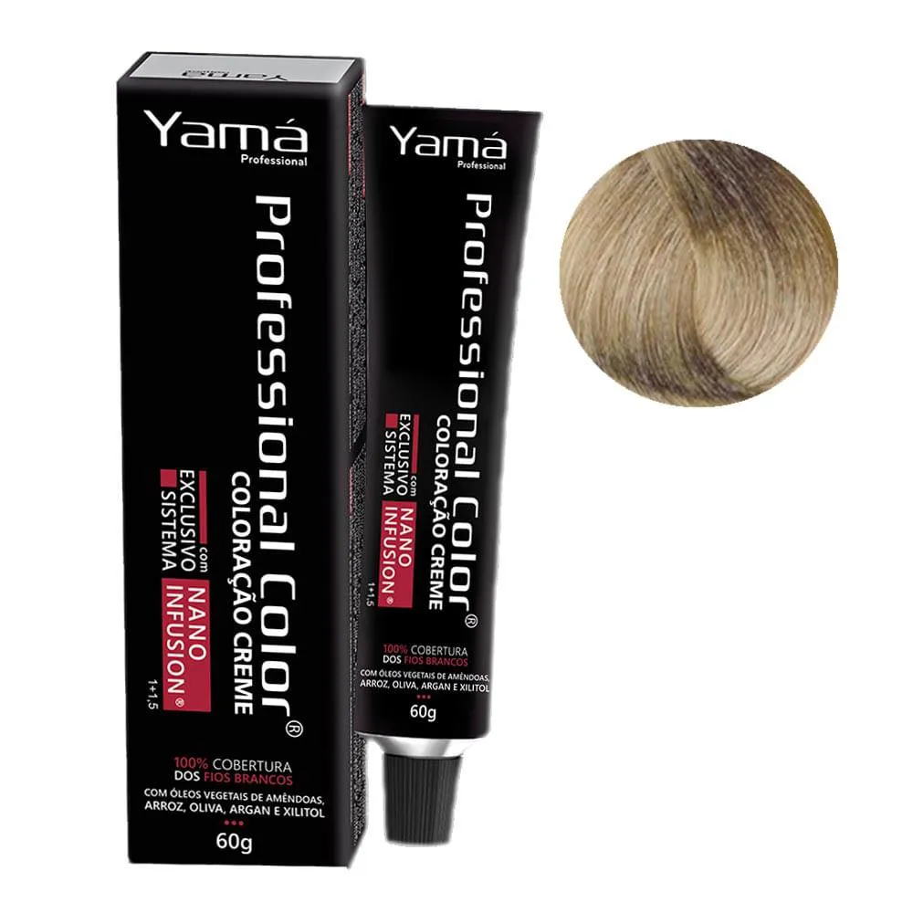 TINTA YAMá PROFISSIONAL NANO 9.0 LOURO MUITO CLARO