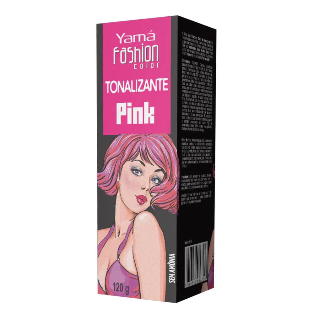 TONALIZANTE YAMá FASHION COLOR PINK 120G