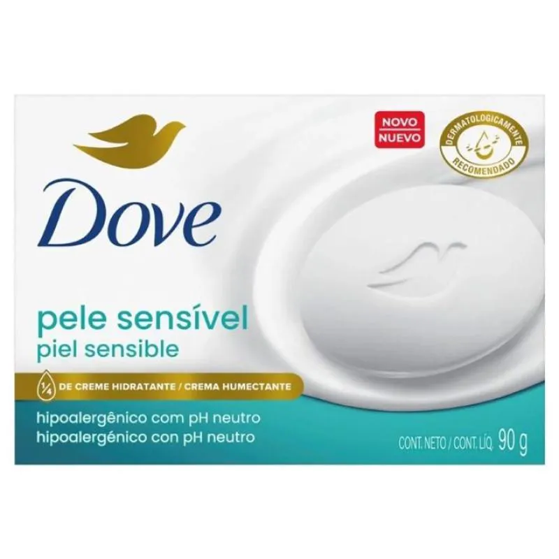 SABONETE DOVE 90G PELE SENSíVEL