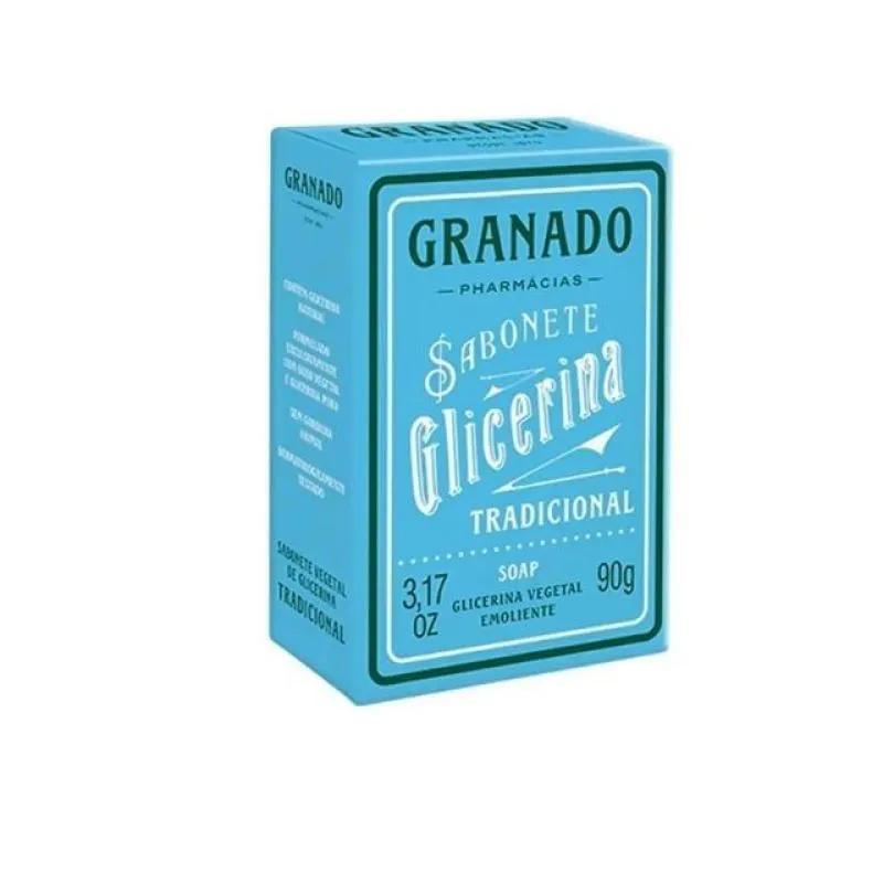 SABONETE GRANADO GLICERINA 90G TRADICIONAL