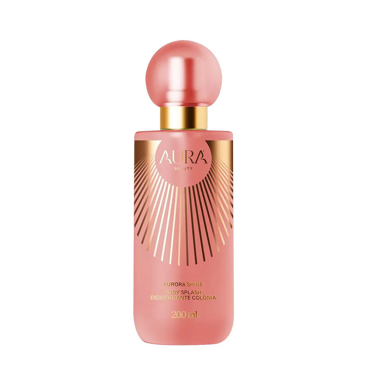 AURA BEAUTY AURORA SHINE - BODY SPLASH DESODORANTE COLôNIA 200ML