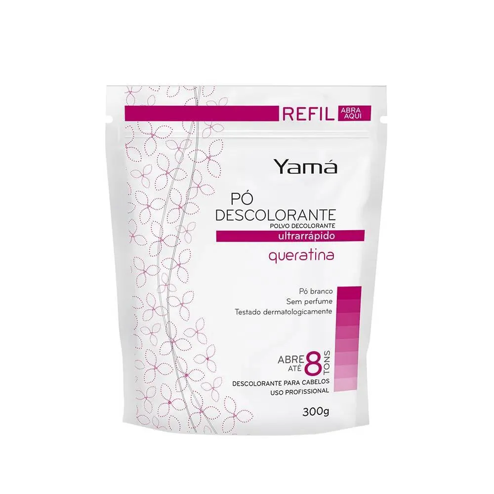 YAMá Pó DESCOLORANTE QUERATINA REFIL 300G
