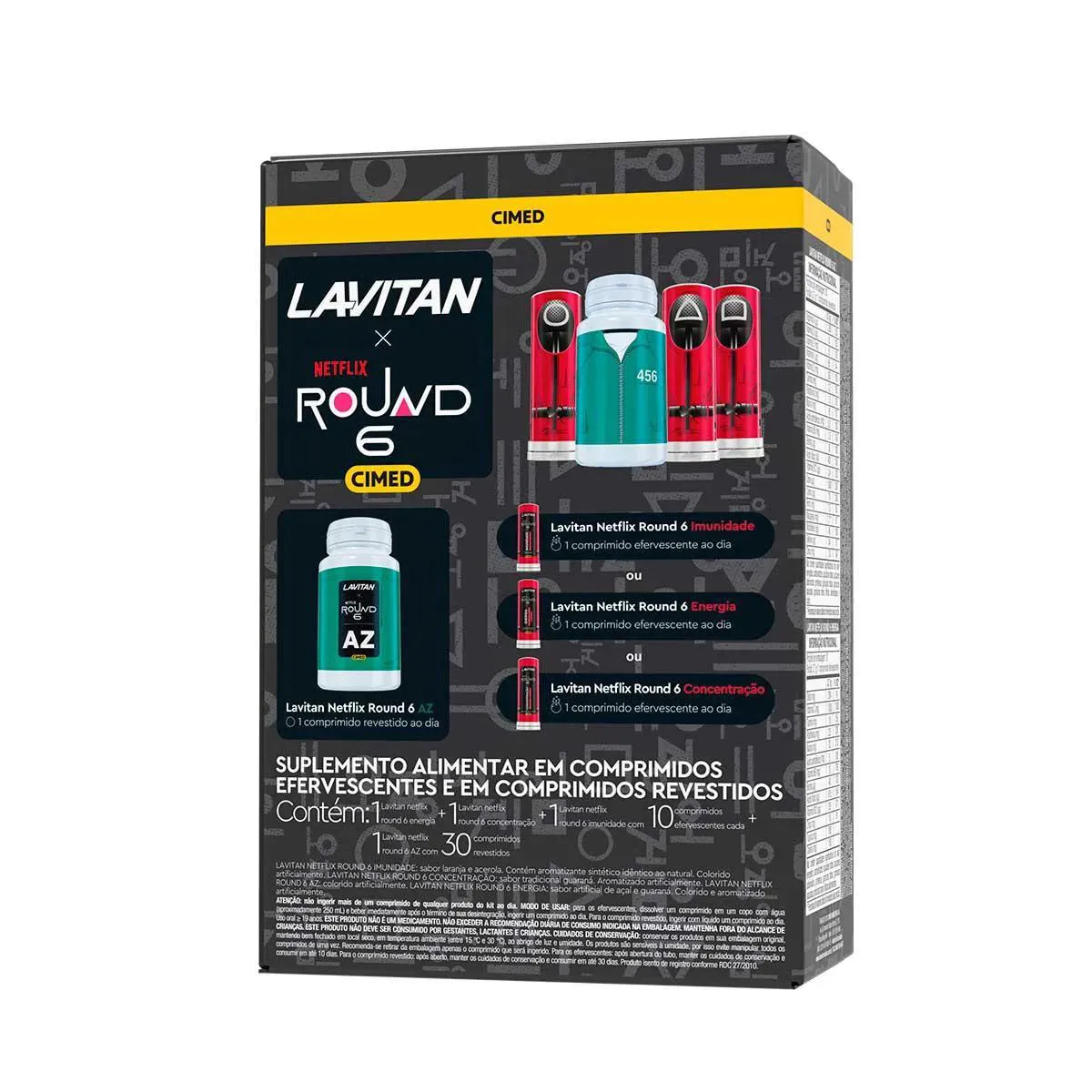 KIT LAVITAN ROUND 6 4 EM 1 - CIMED