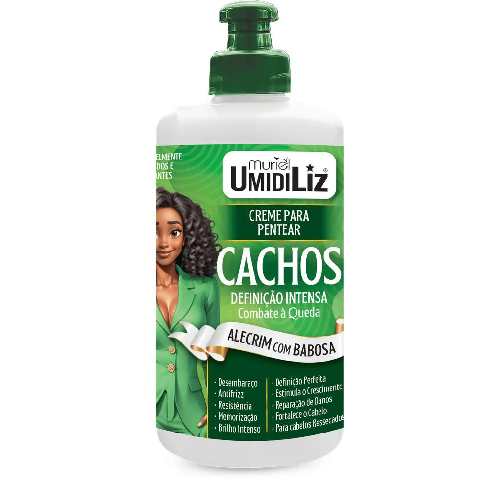 CREME DE PENTEAR MURIEL UMIDILIZ ALECRIM BABOSA 300ML