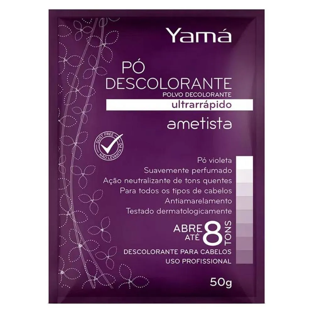 DESCOLORANTE Pó YAMá SACH 50G AMETISTA