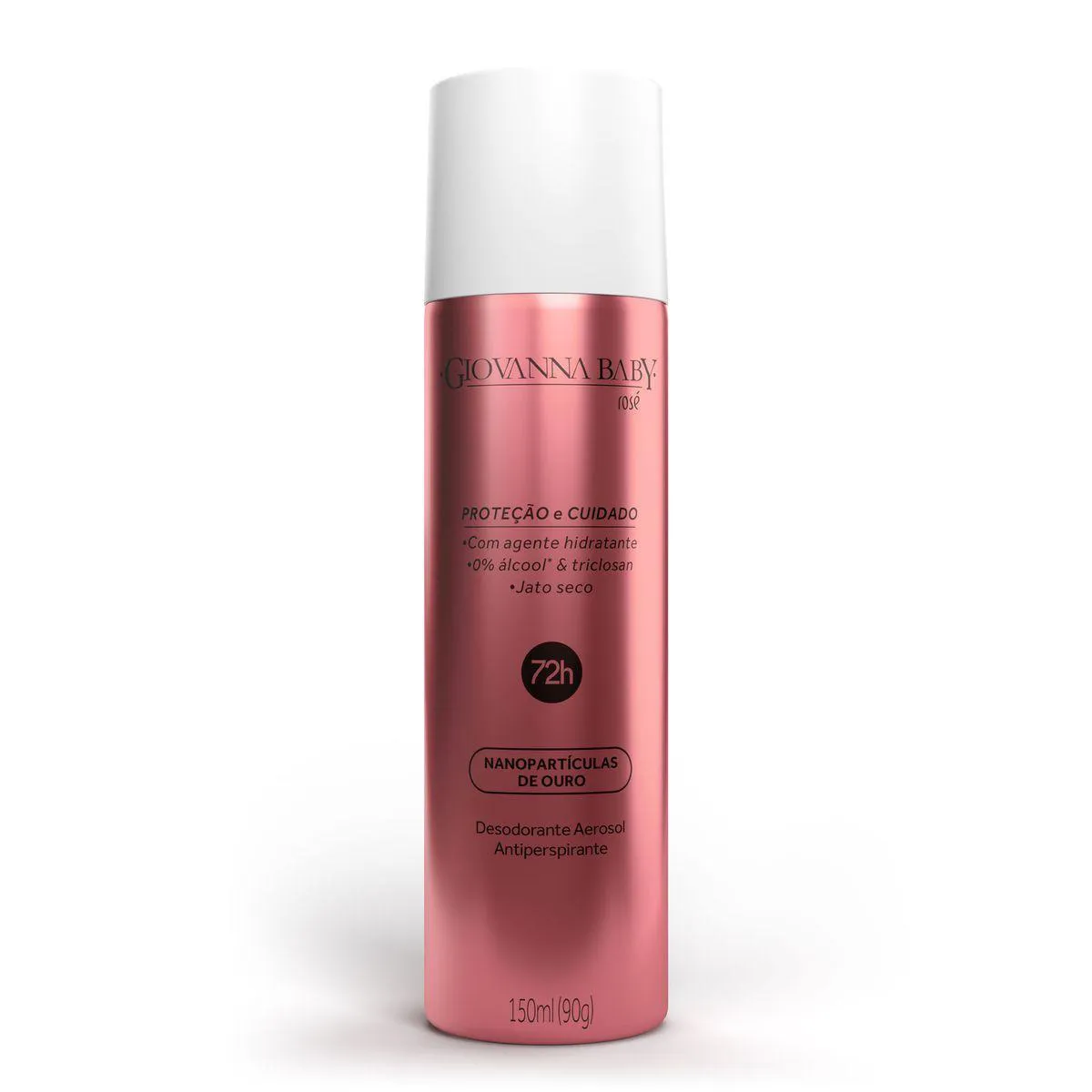 DESODORANTE AEROSOL 72H GIOVANNA BABY ROSé 150ML