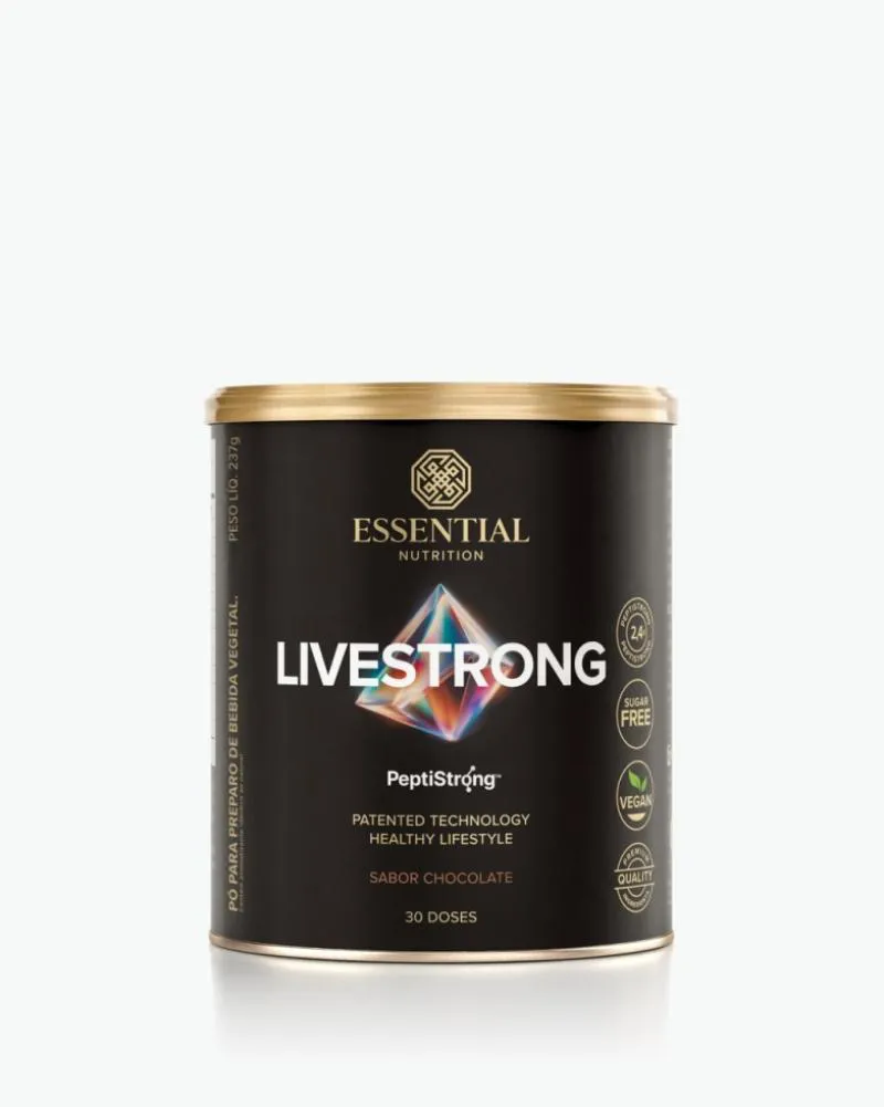 LIVESTRONG LATA - (237G) - SABOR: CHOCOLATE