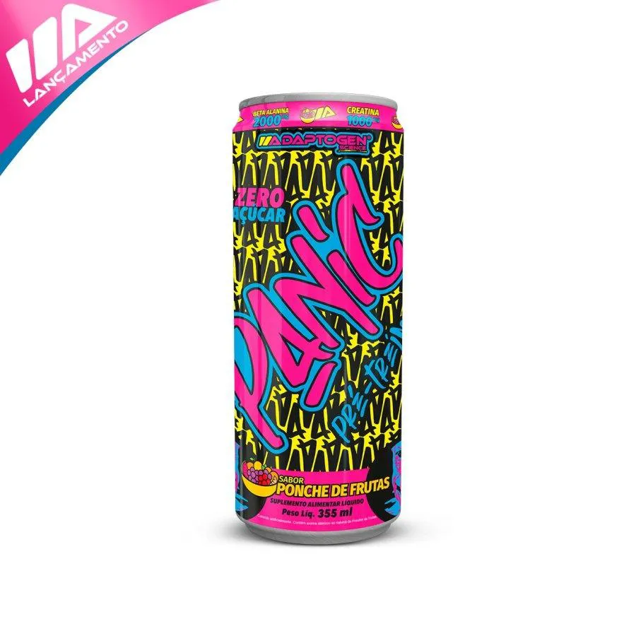 PANIC ENERGY (355 ML) - SABOR: PONCHE DE FRUTAS