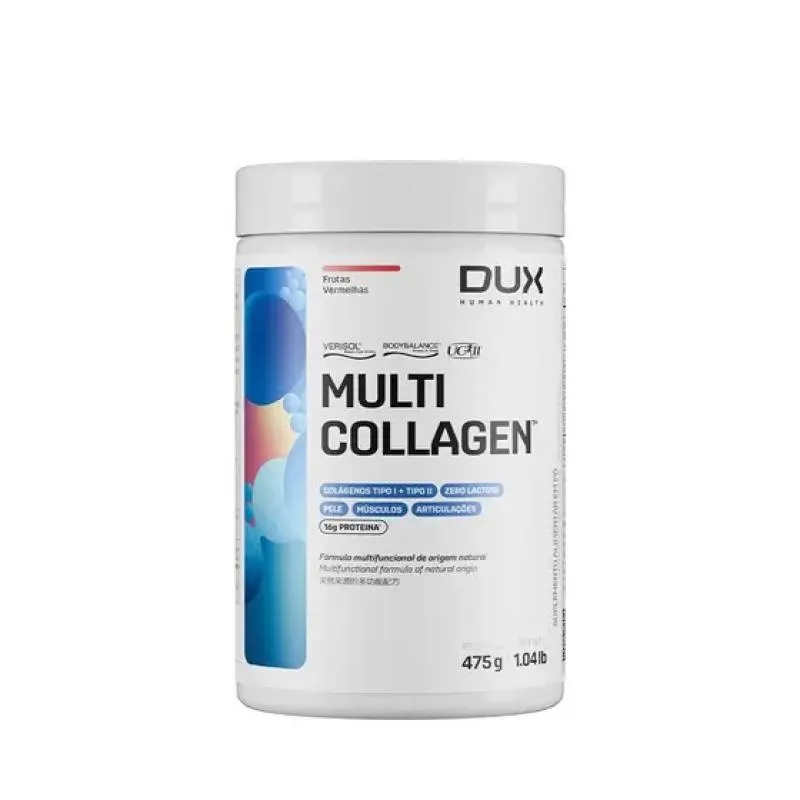 MULTI COLLAGEN (475G) - SABOR: FRUTAS VERMELHAS