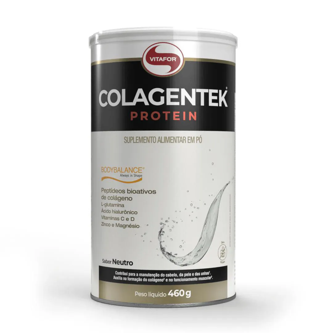 COLAGENTEK PROTEIN LATA SABOR NEUTRO 460G VITAFOR