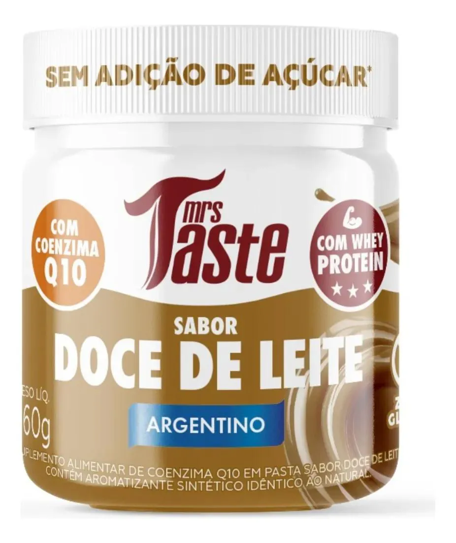 CREME COM WHEY SPREAD DOCE DE LEITE 160G MRS TASTE