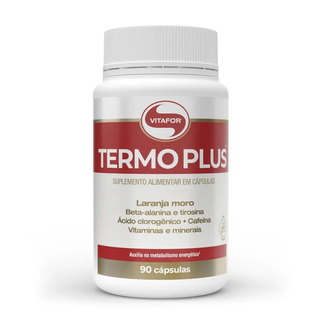 TERMO PLUS TERMOGêNICO 120MG 90 CAPSULAS VITAFOR