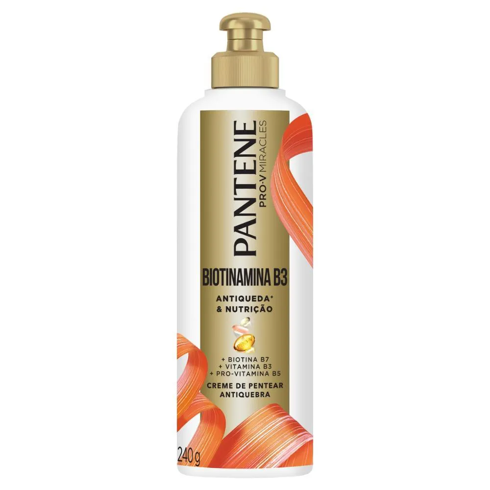 CREME DE PENTEAR PANTENE ANTIQUEDA BIOTINAMINA B3 240G