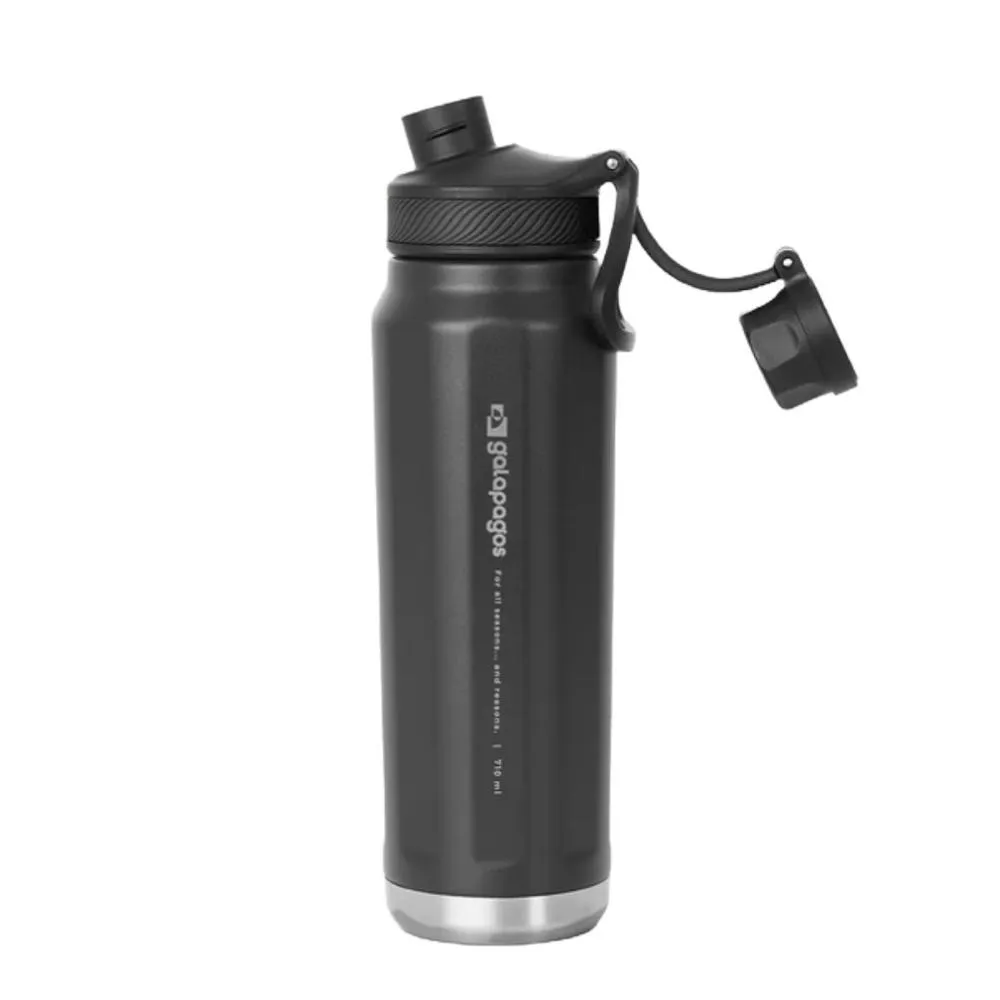 GARRAFA TéRMICA CASCADE GALAPAGOS 710ML Preto