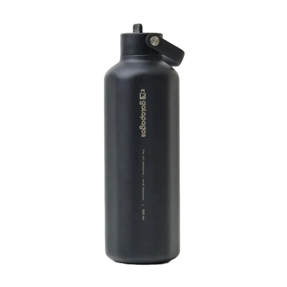 GARRAFA TéRMICA SQUEEZE ÁGUA RIVER GALAPAGOS 950ML Preto