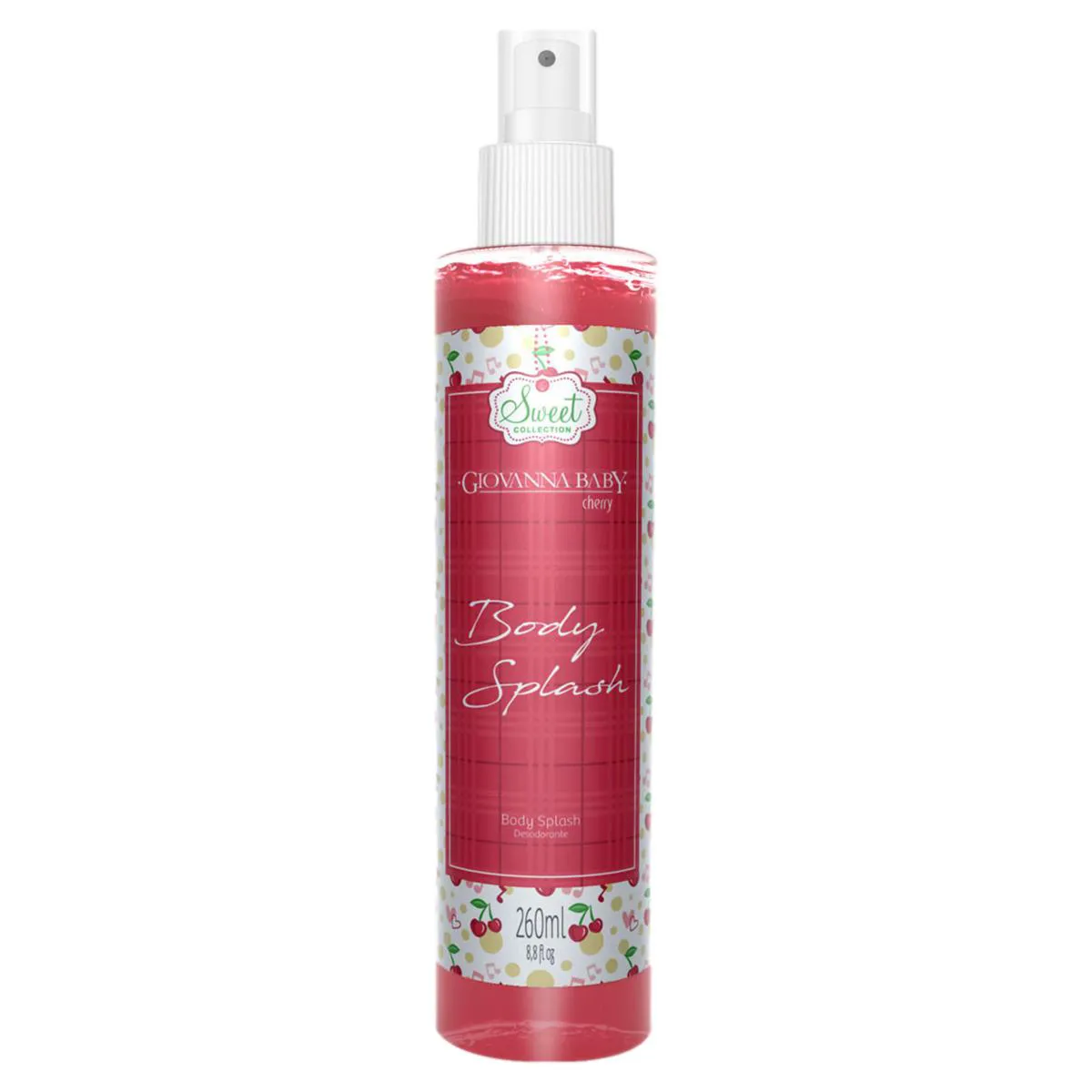 GIOVANNA BABY BODY SPLASH 260ML CHERRY