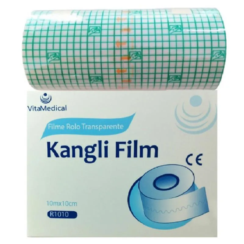 CURATIVO FILME TRANSPARENTE 10CMX10M KANGLI FILM VITA MEDICAL 100g SEM Sabor