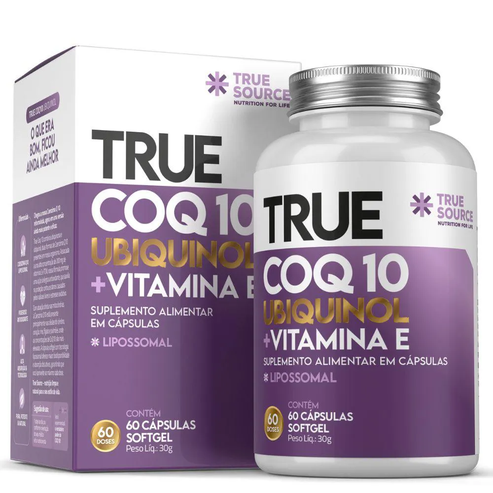 TRUE COQ10 UBIQUINOL LIPOSSOMAL 60 CAPS - TRUE SOURCE