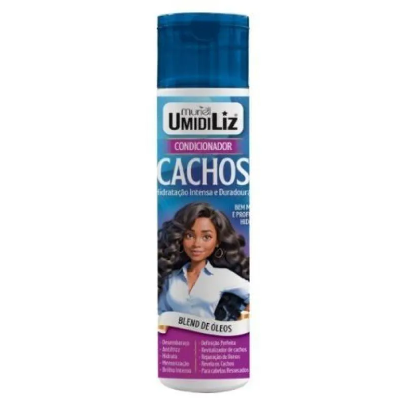 CONDICIONADOR CACHOS MURIEL UMIDILIZ BLEND ÓLEO 300ML